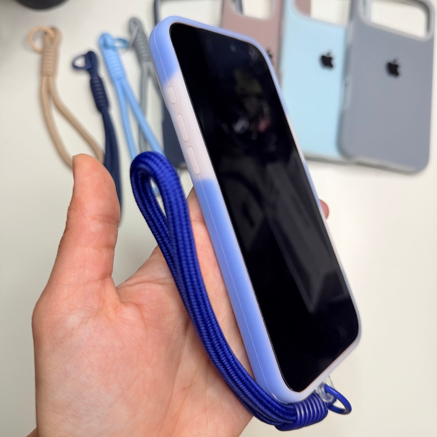Silicone Magsafe With Wrist Strap