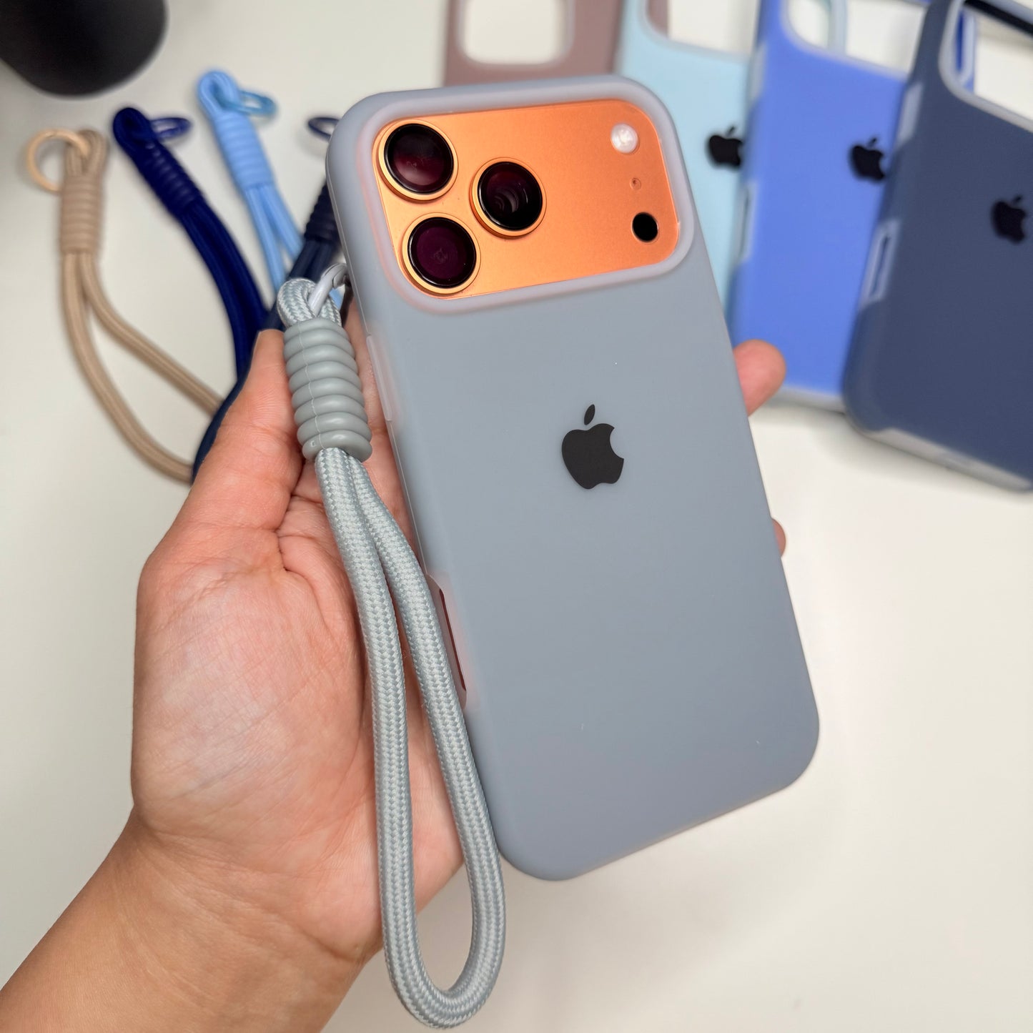 Silicone Magsafe With Wrist Strap