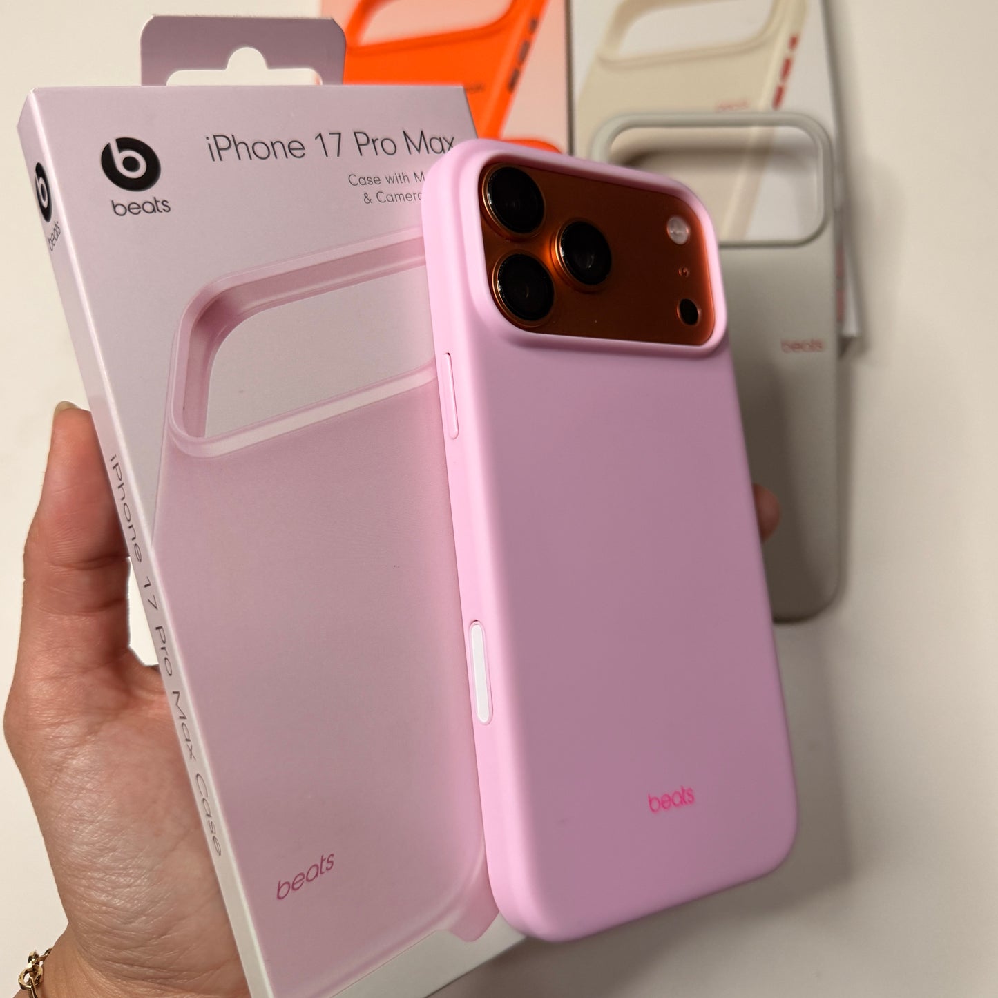 Pink Beats Magsafe case