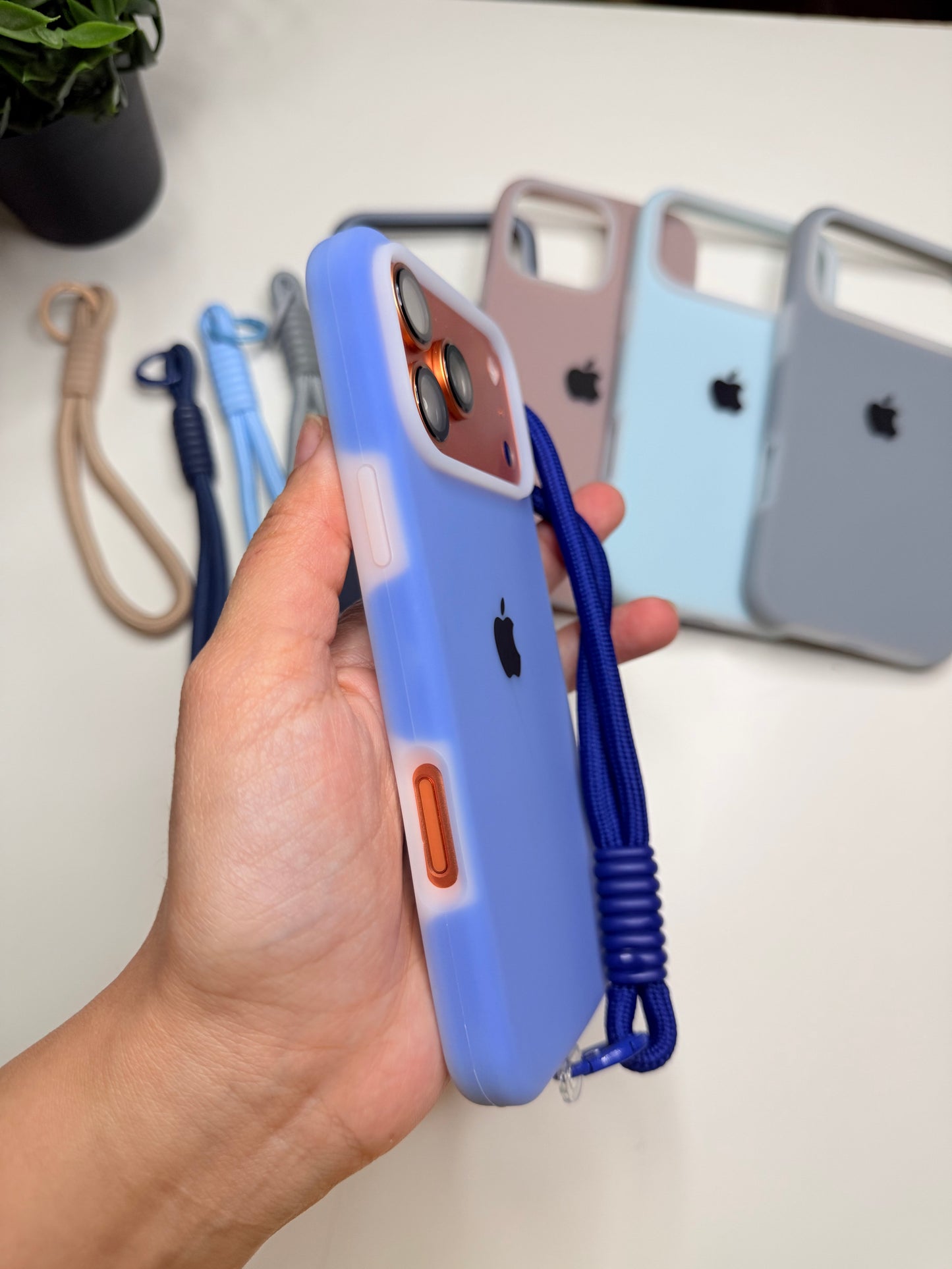 Silicone Magsafe With Wrist Strap