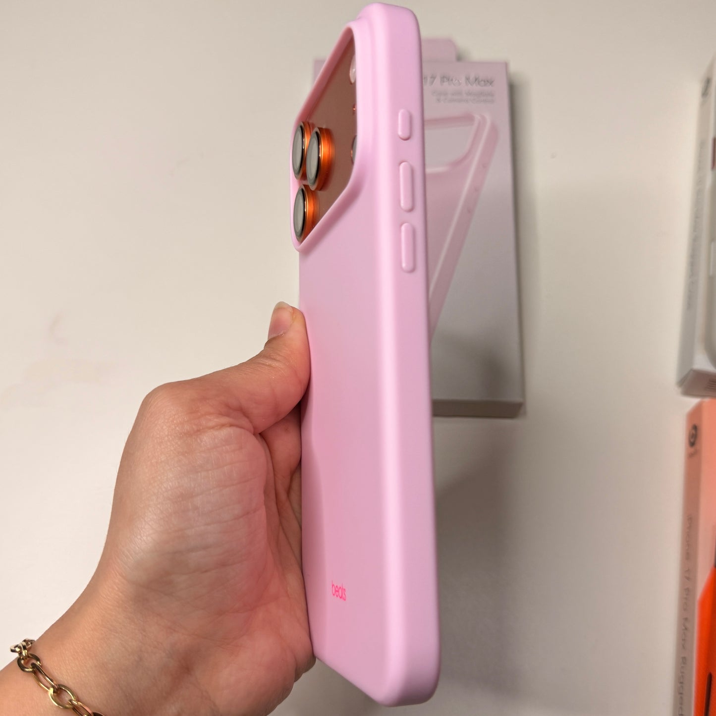 Pink Beats Magsafe case
