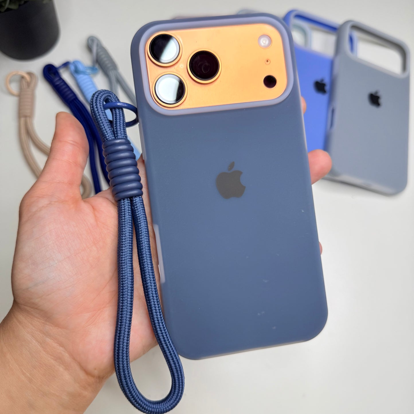Silicone Magsafe With Wrist Strap