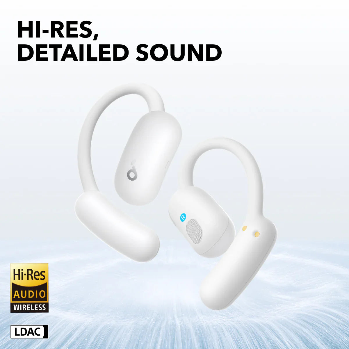Anker Soundcore AeroFit 2 Open-Ear Earbuds  White