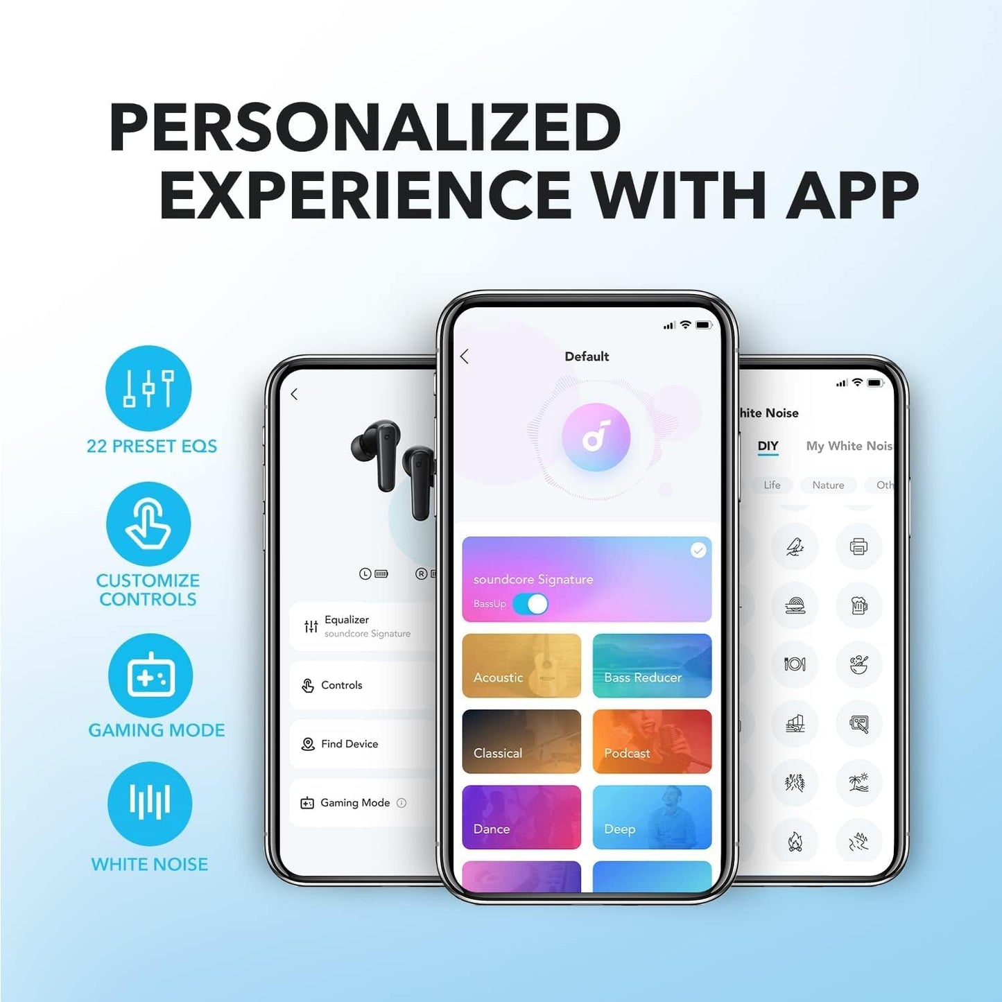 Anker Soundcore R50i VI Bluetooth Earphone Black and Blue
