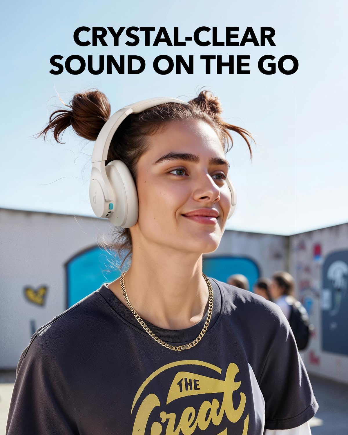 ANKER Soundcore Q11i Wireless Headphones Black and White
