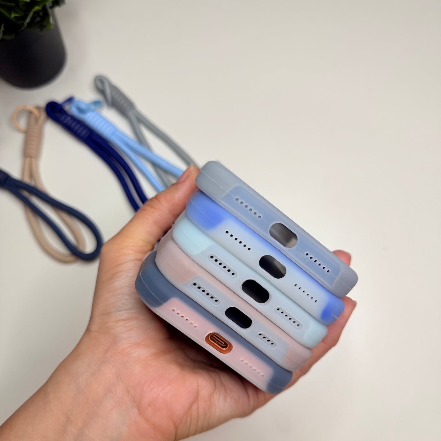 Silicone Magsafe With Wrist Strap