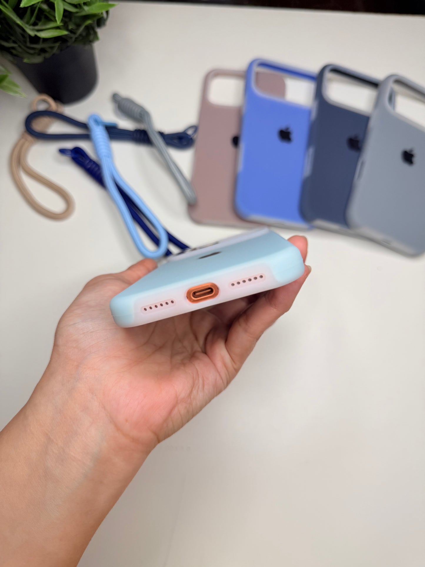 Silicone Magsafe With Wrist Strap