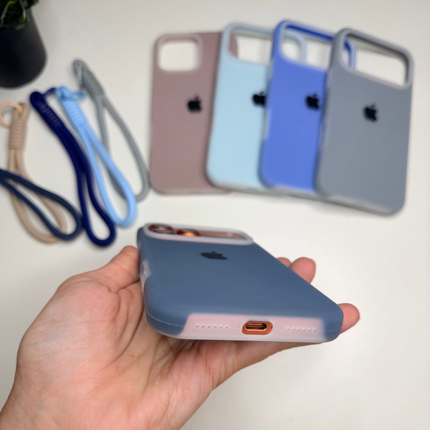 Silicone Magsafe With Wrist Strap