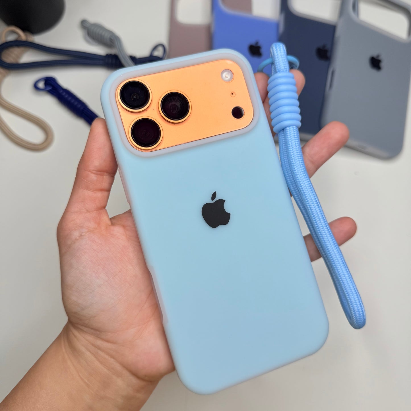 Silicone Magsafe With Wrist Strap