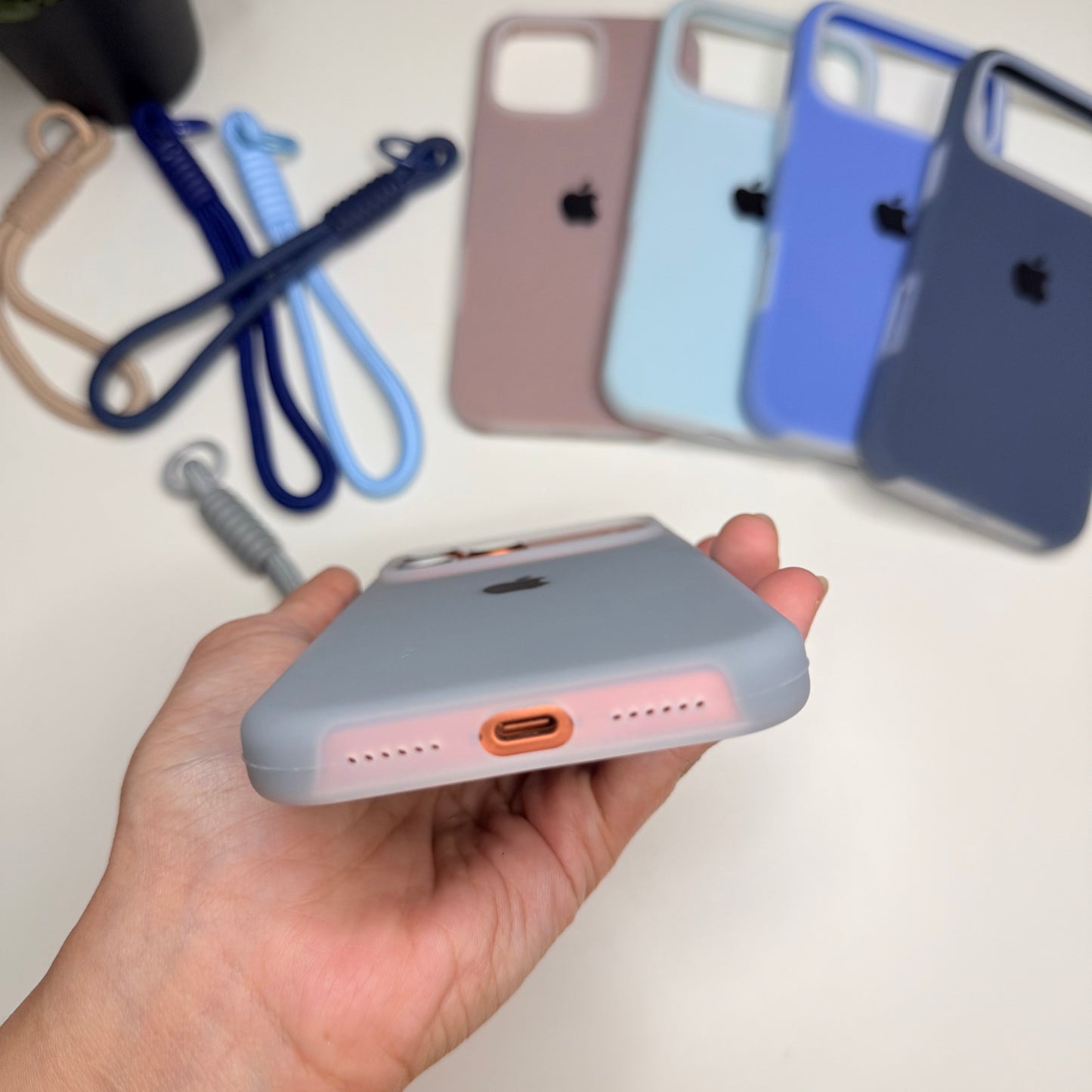 Silicone Magsafe With Wrist Strap
